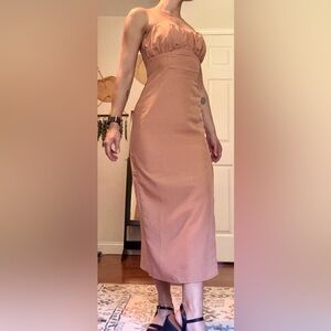 Forever 21 Elegant light pink Midi Dress XS